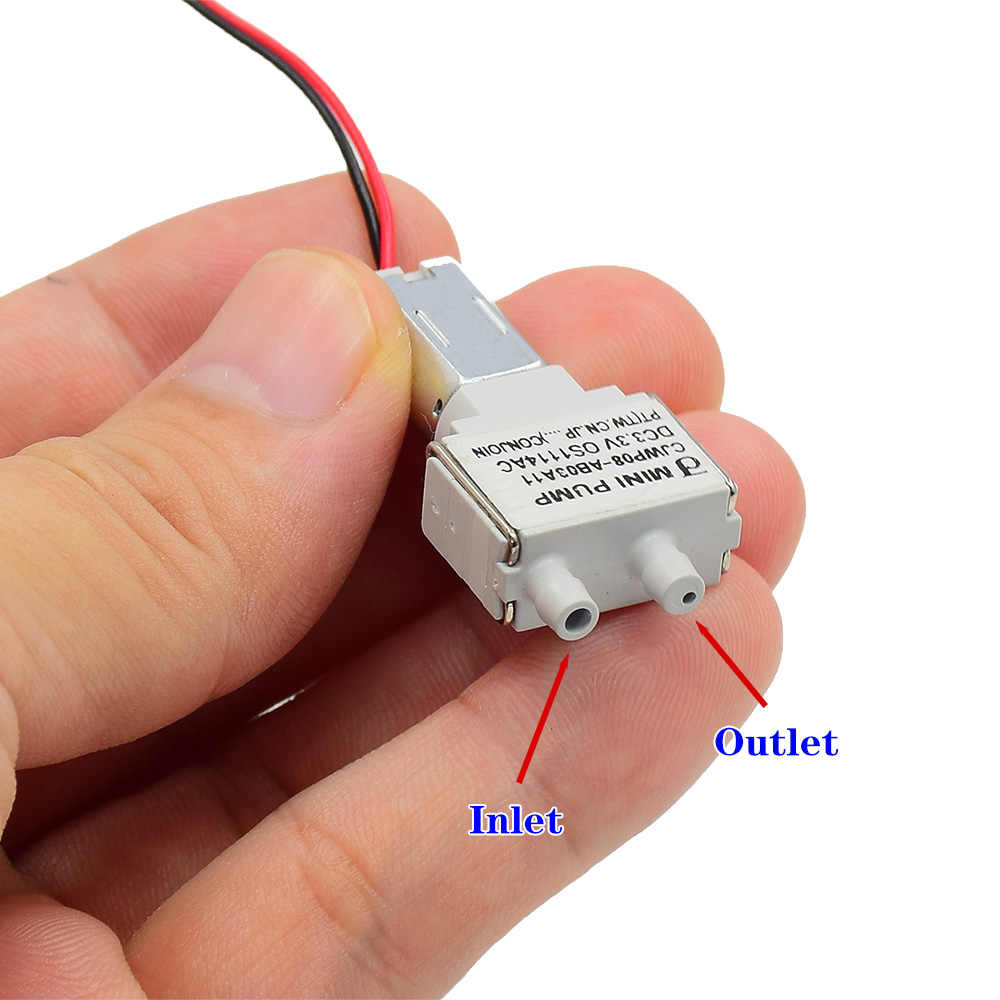 Mini Peristaltic Pump 12V - ปั๊มน้ำขนาดเล็ก 0.3 ลิตร/นาที พร้อมสายไฟ DC3V-3.7V ปั๊มน้ำขนาดเล็ก