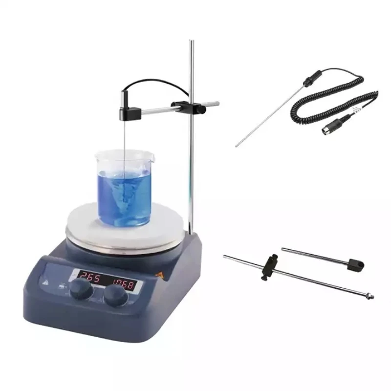 Lab Magnetic Stirrer Hot Plate - เครื่องกวนสารแม่เหล็กแบบให้ความร้อนสำหรับงานอุตสาหกรรม รุ่น Ms-h280-pro อุปกรณ์ให้ความร้อนสำหรับห้องปฏิบัติการ