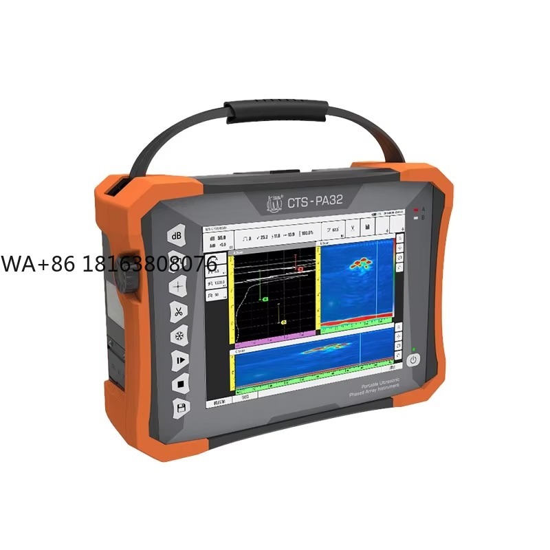 Test Instruments - CTS‑PA32 เครื่องตรวจจับรอยบกพร่องด้วยคลื่นอัลตราโซนิกแบบพกพาชนิดเฟสอาร์เรย์รุ่นใหม่ อุปกรณ์ตรวจสอบและทดสอบ NDT สำหรับอุตสาหกรรม