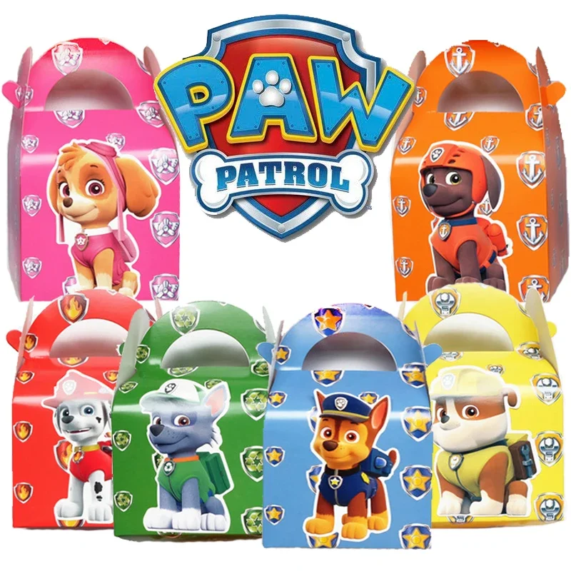 Packaging - ถุงของขวัญวันเกิด Paw Patrol ของชำร่วยงานปาร์ตี้ ของตกแต่งงานวันเกิด ถุงของขวัญกระดาษ