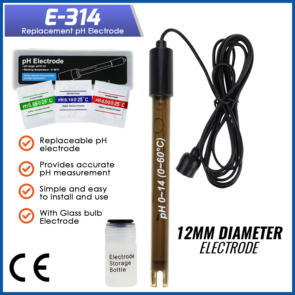 Ph Meter Digital Water Tester - Ph Meter Ph Sonde สระว่ายน้ํา BNC
