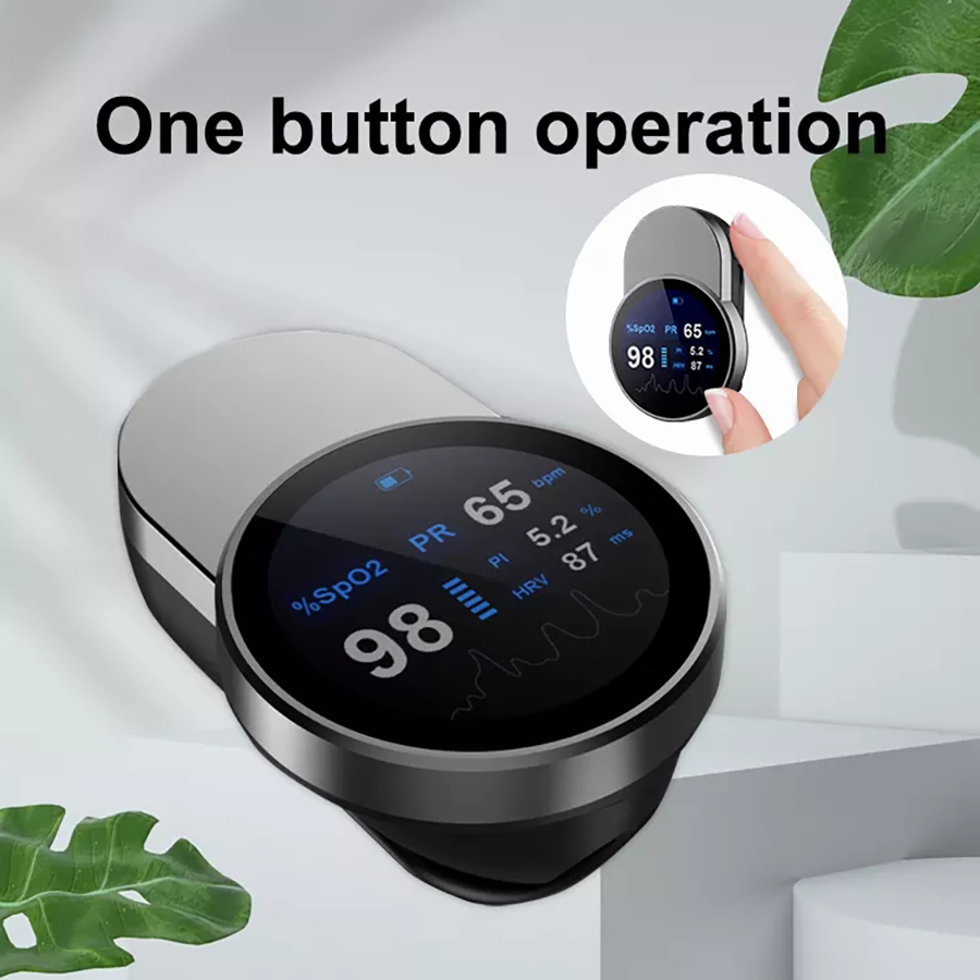 เครื่องวัดออกซิเจนในเลือดแบบหน - Pulse Oximeter Fingertip Rechargeable บทวิจารณ์และราคา