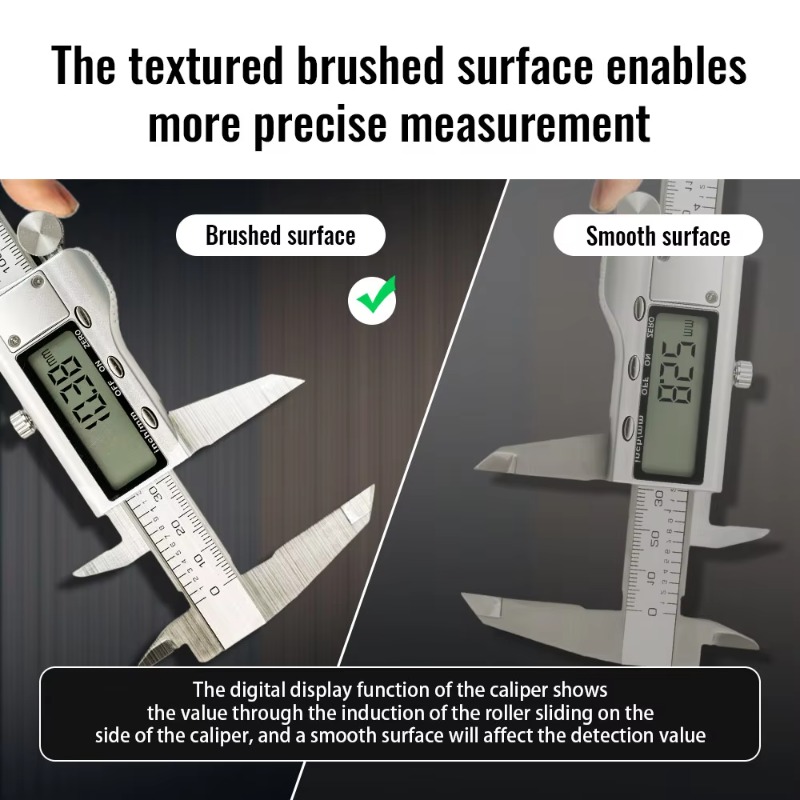 เวอร์เนียร์คาลิปเปอร์ดิจิทัล 6 - Digital Caliper 150Mm Stainless Steel บทวิจารณ์และราคา