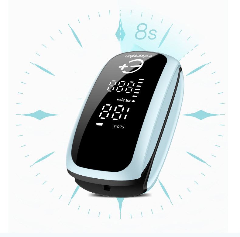 เครื่องวัดออกซิเจนในเลือดแบบพก - Pulse Oximeter Fingertip Rechargeable บทวิจารณ์และราคา