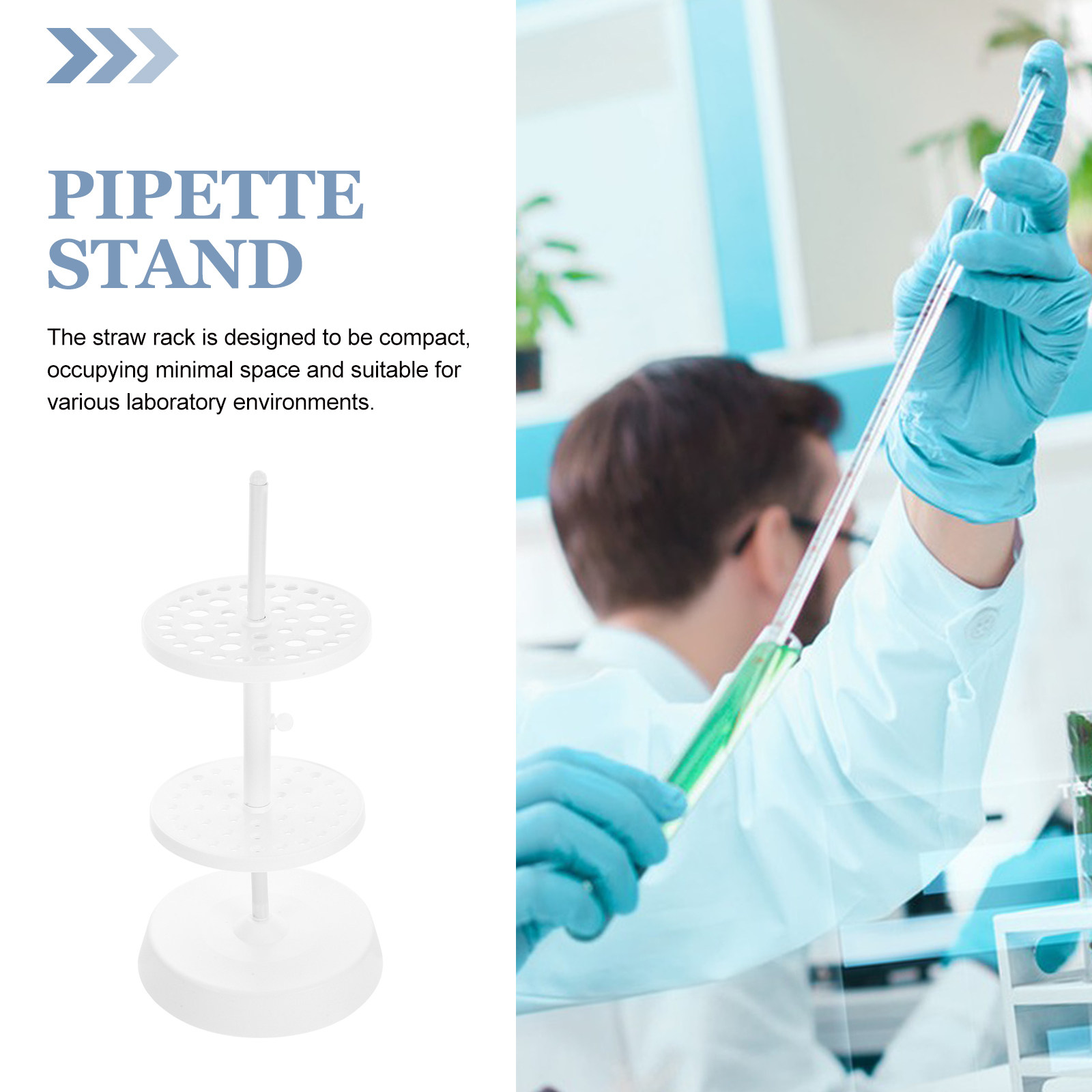 ขาตั้งพลาสติกทรงกลมสำหรับปิเปต - Lab Equipment บทวิจารณ์และราคา