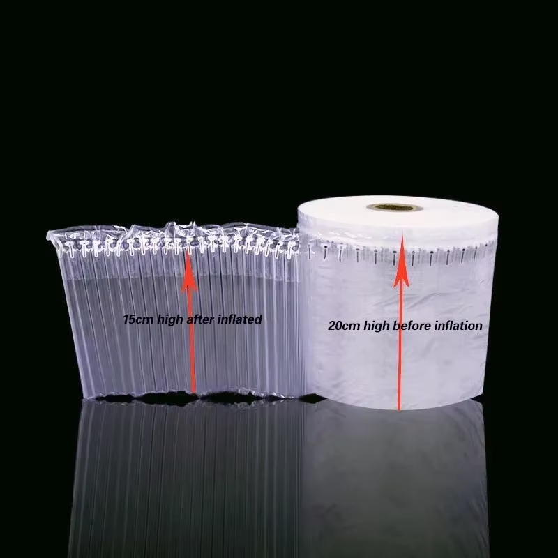 50M Air คอลัมน์กระเป๋ากันกระแท - Air Bubble Wrap Roll Packaging บทวิจารณ์และราคา