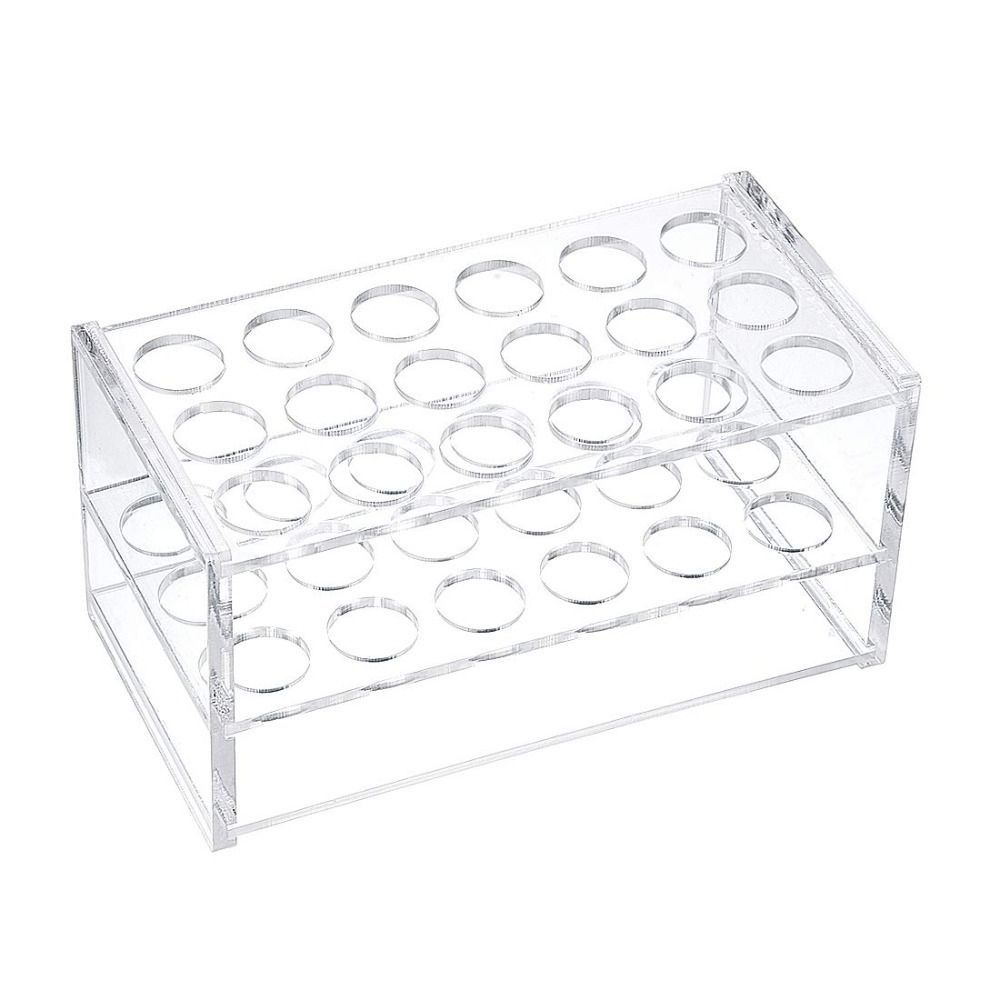 ชั้นวางหลอดทดลองอะคริลิกใส ทนท - Lab Equipment บทวิจารณ์และราคา