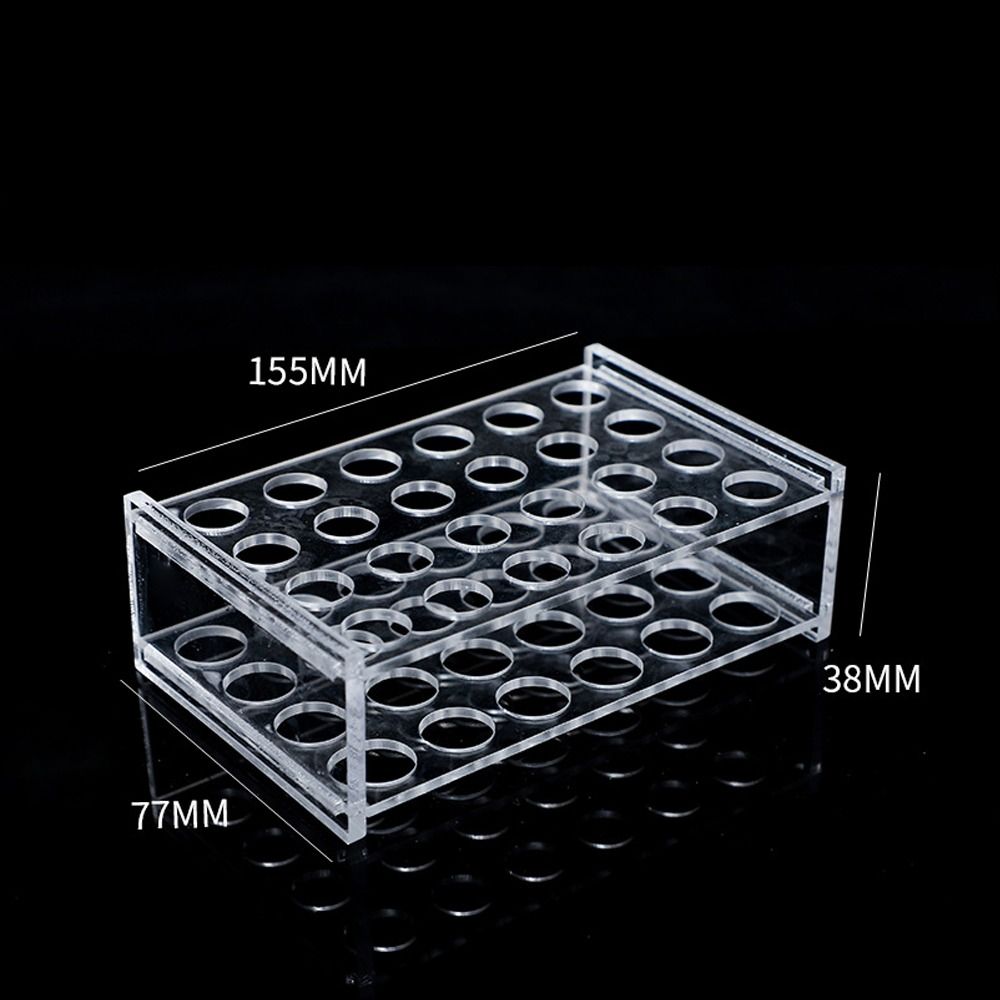 ชั้นวางหลอดทดลองอะคริลิกใส ทนท - Lab Equipment บทวิจารณ์และราคา