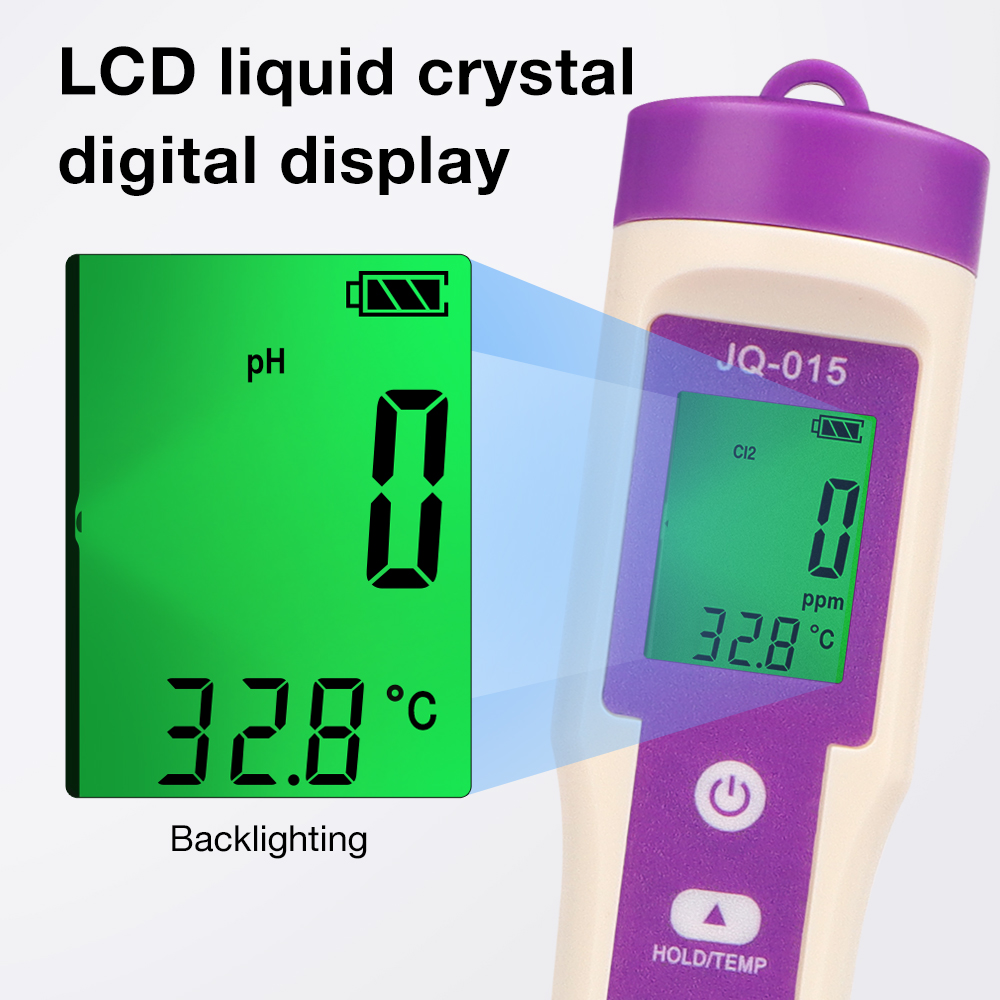 เครื่องทดสอบคุณภาพน้ำ 10 in 1  - Ph Meter Digital Water Tester บทวิจารณ์และราคา