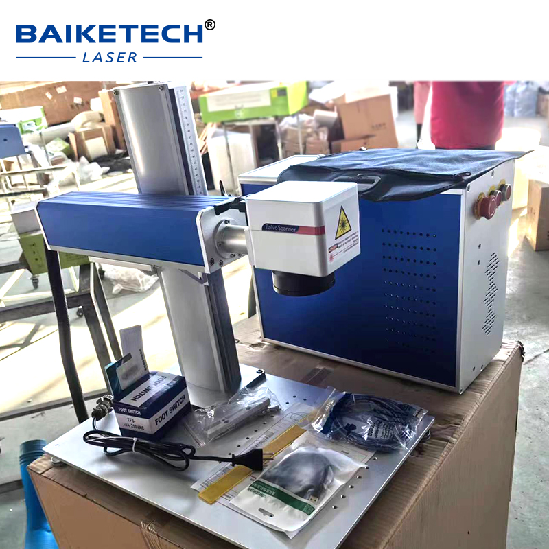 เครื่องเลเซอร์ไฟเบอร์ 30W จากโ - Fiber Laser Marking Machine 30W บทวิจารณ์และราคา