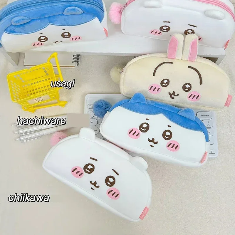 กระเป๋าดินสอผ้าพลัชลายคาวาอิ ช - Packaging บทวิจารณ์และราคา