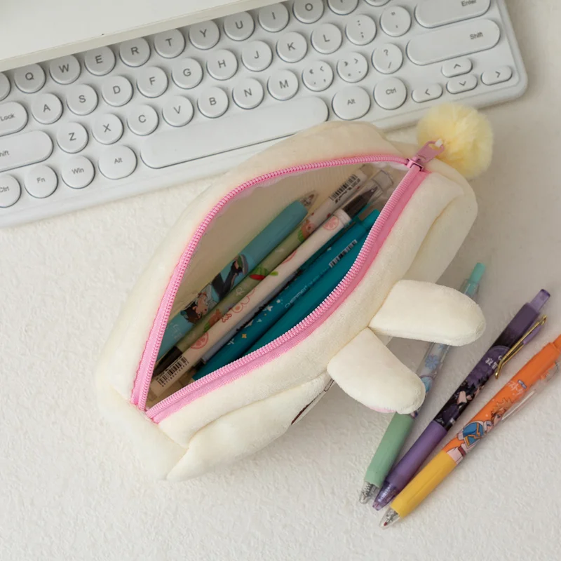 กระเป๋าดินสอผ้าพลัชลายคาวาอิ ช - Packaging บทวิจารณ์และราคา
