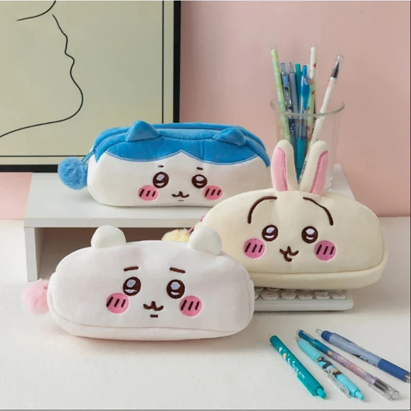 กระเป๋าดินสอผ้าพลัชลายคาวาอิ ช - Packaging บทวิจารณ์และราคา