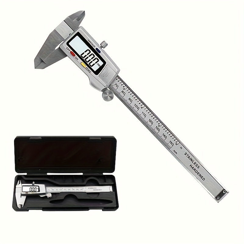 เครื่องมือวัดขนาด 150/200 มม.  - Digital Caliper 150Mm Stainless Steel บทวิจารณ์และราคา