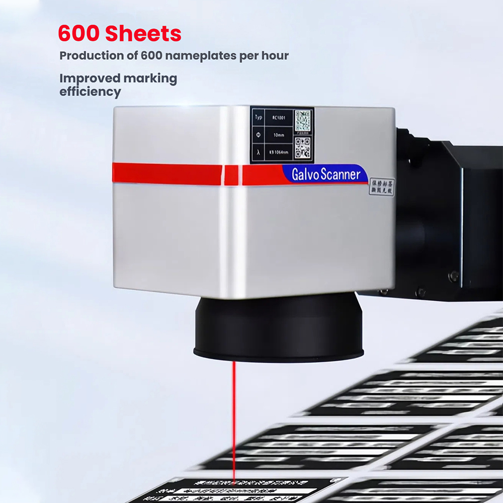 WaveTopSign เครื่องมาร์คด้วยเล - Fiber Laser Marking Machine 30W บทวิจารณ์และราคา