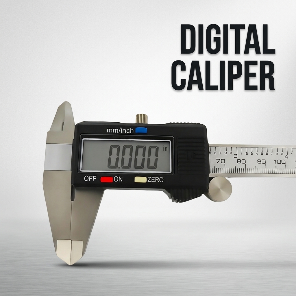 เวอร์เนียร์ดิจิทัลสแตนเลส 0-15 - Digital Caliper 150Mm Stainless Steel บทวิจารณ์และราคา
