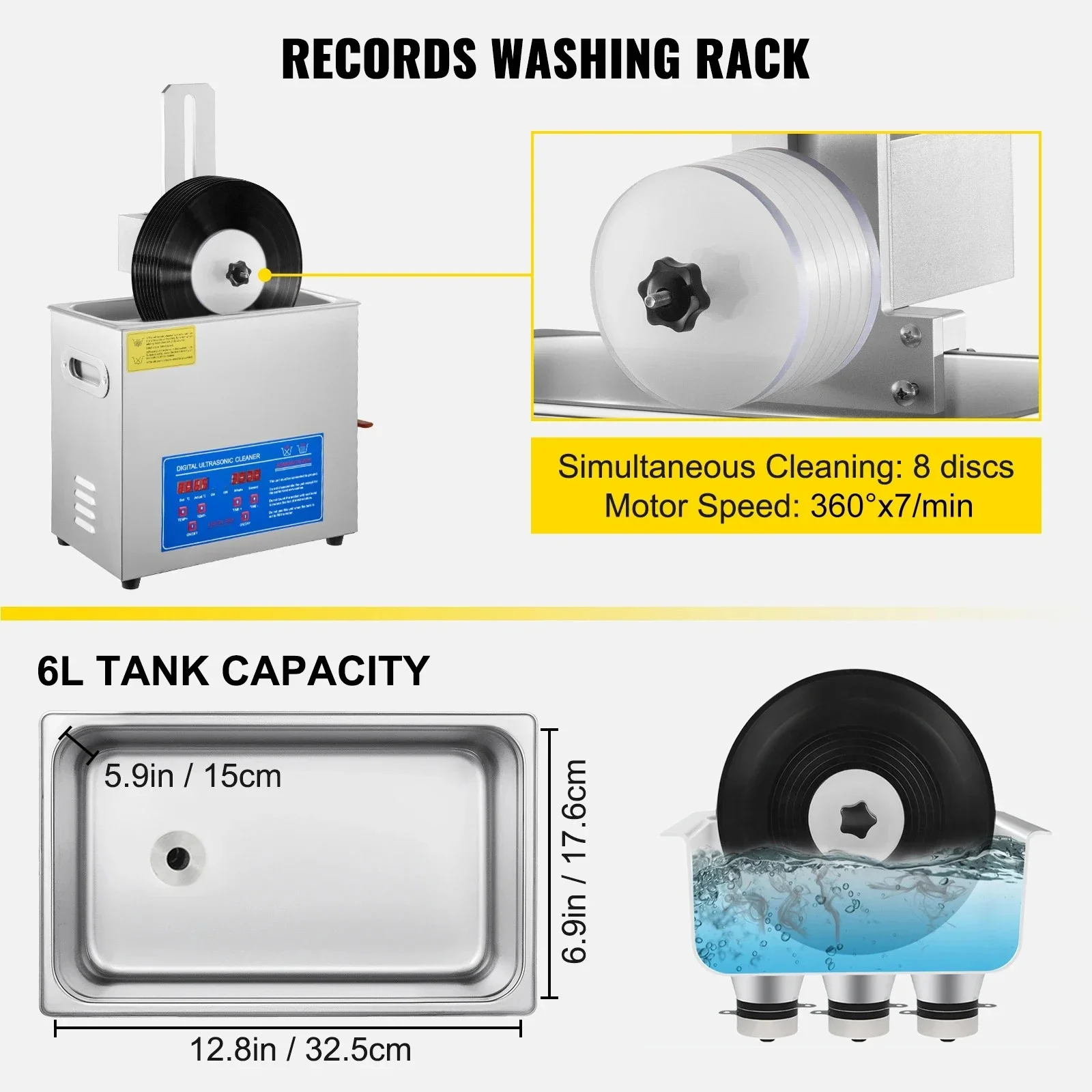 เครื่องทำความสะอาดชิ้นส่วนด้วย - Ultrasonic Cleaner 30L Industrial บทวิจารณ์และราคา