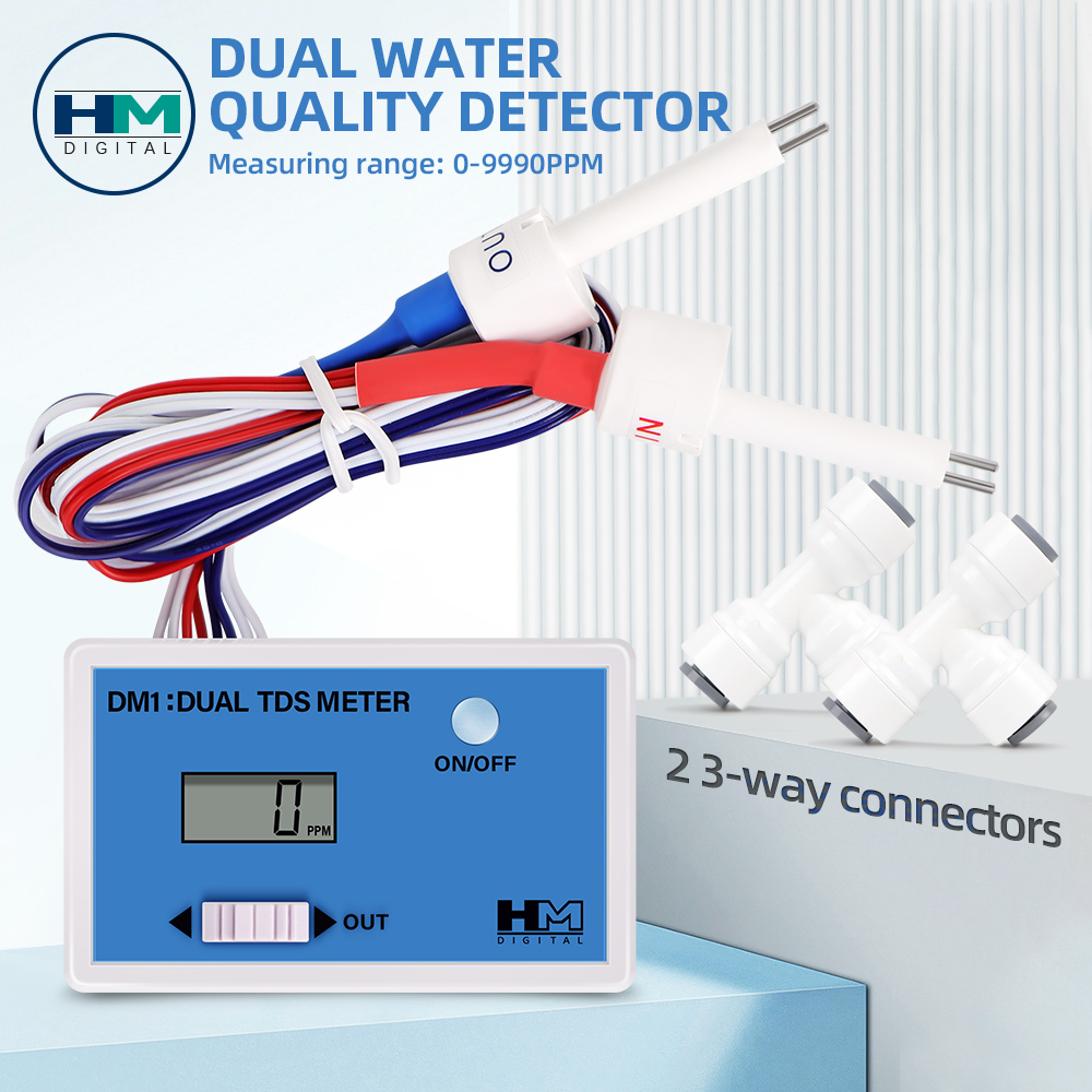 DM1 Dual TDS เครื่องทดสอบคุณภา - Ph Meter Digital Water Tester บทวิจารณ์และราคา