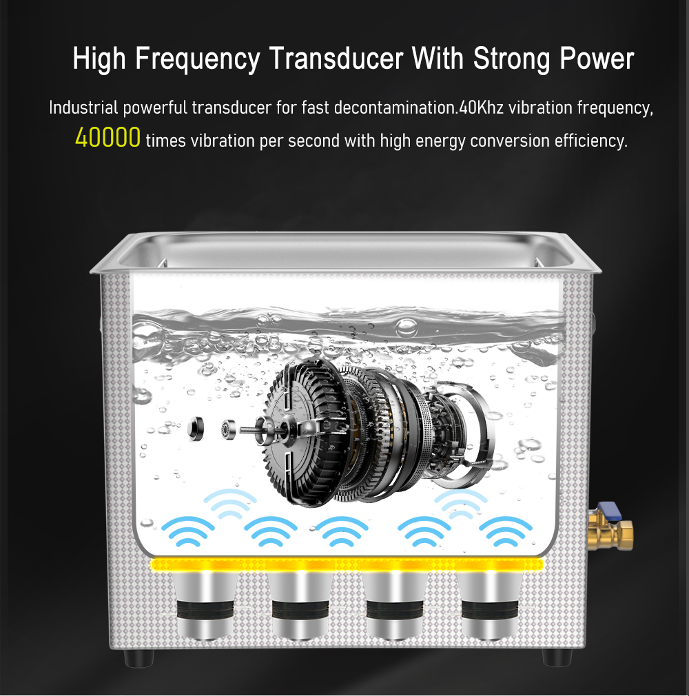 1L 3L 6L 10L 15L 30L Digital U - Ultrasonic Cleaner 30L Industrial บทวิจารณ์และราคา