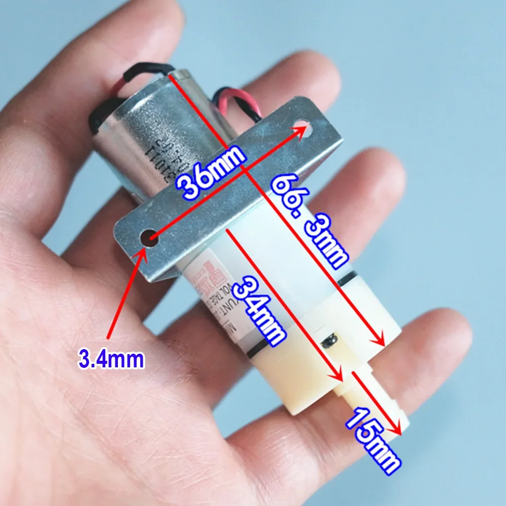 Mini 370 ปั๊มดูด DC 7.4V 12V S - Mini Peristaltic Pump 12V บทวิจารณ์และราคา