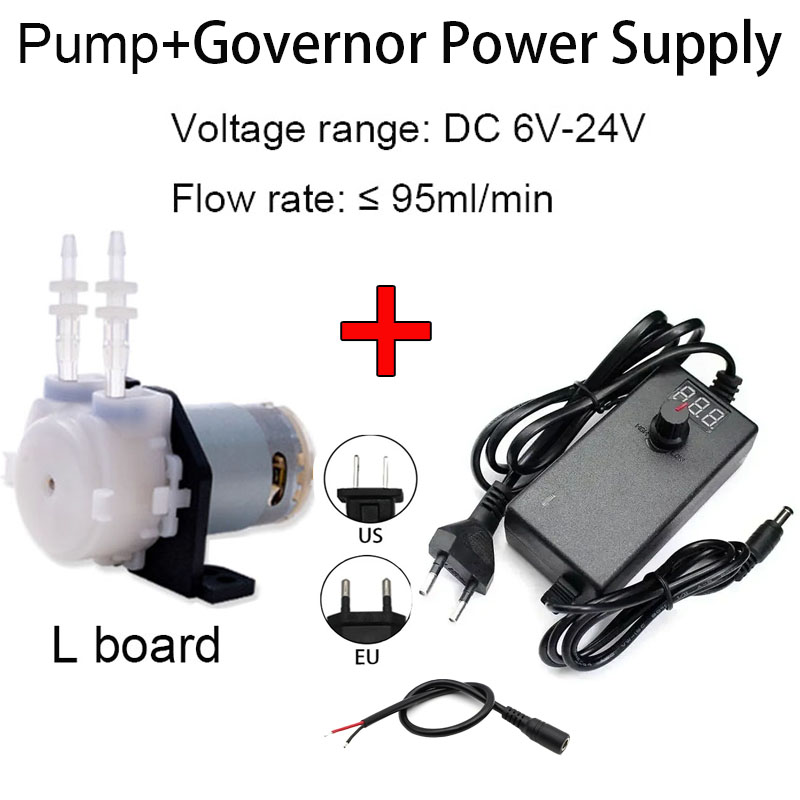 ปั๊มเพอริสตัลติกขนาดเล็ก ปรับไ - Mini Peristaltic Pump 12V บทวิจารณ์และราคา