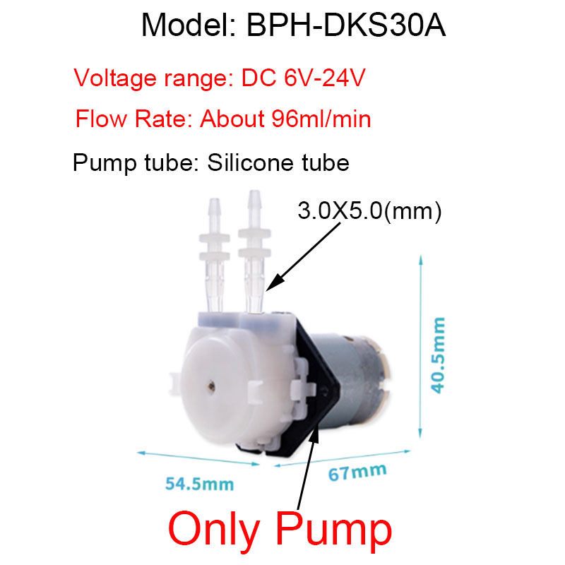 ปั๊มเพอริสตัลติกขนาดเล็ก ปรับไ - Mini Peristaltic Pump 12V บทวิจารณ์และราคา